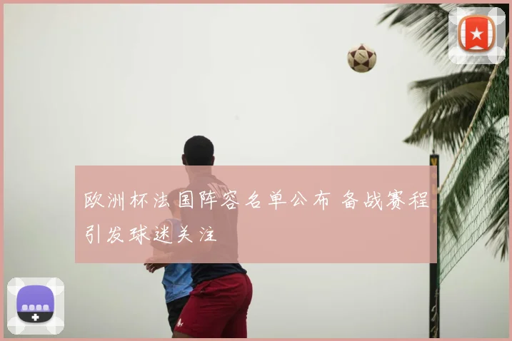 欧洲杯法国阵容名单公布 备战赛程引发球迷关注